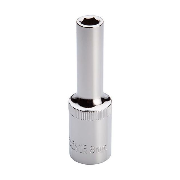 Головка шестигранная удлиненная 1/2", 8x78 мм, INTERTOOL ET-0108, фото , изображение 2 | SNABZHENIE.com.ua Головка шестигранная удлиненная 1/2", 8x78 мм, INTERTOOL ET-0108, фото , изображение 2 | SNABZHENIE.com.ua