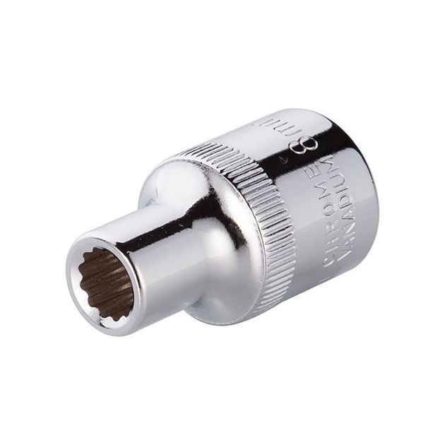 Головка двенадцатигранная, 1/2", 8 мм INTERTOOL ET-0208, фото  | SNABZHENIE.com.ua