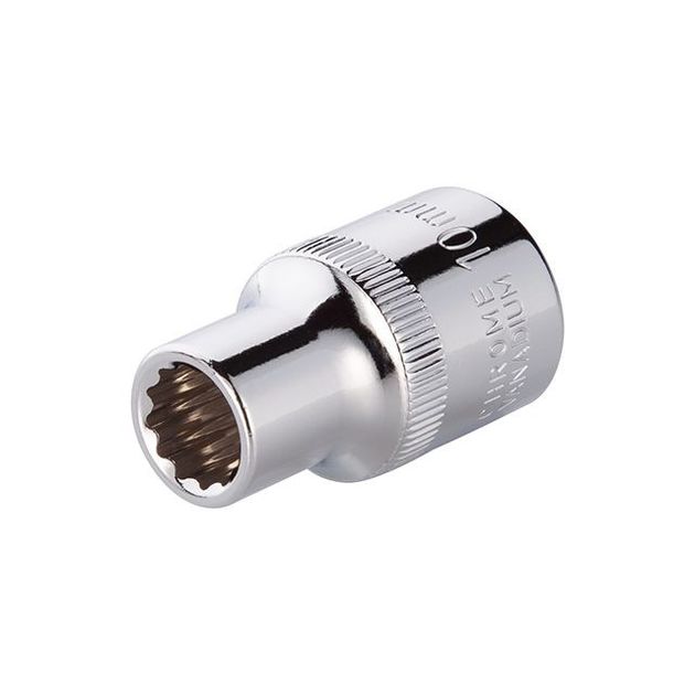 Головка двенадцатигранная, 1/2", 10 мм INTERTOOL ET-0210, фото  | SNABZHENIE.com.ua