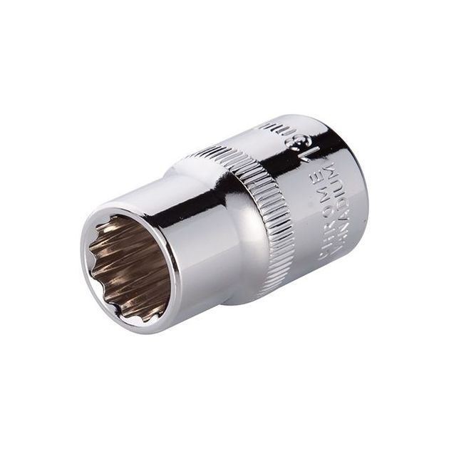 Головка 1/2" двенадцатигранная 13 мм INTERTOOL ET-0213, фото  | SNABZHENIE.com.ua