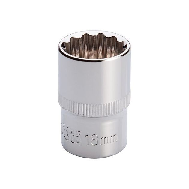 Головка двенадцатигранная, 1/2", 18 мм INTERTOOL ET-0218, фото , зображення 2 | SNABZHENIE.com.ua Головка двенадцатигранная, 1/2", 18 мм INTERTOOL ET-0218, фото , зображення 2 | SNABZHENIE.com.ua