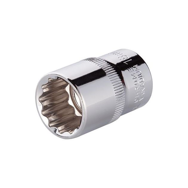 Головка двенадцатигранная 1/2" 18 мм INTERTOOL ET-0218, фото  | SNABZHENIE.com.ua