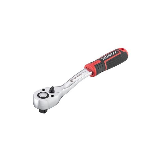 Рукоятка с храповым механизмом на 72 зуба 3/8"., Cr-V STORM INTERTOOL ET-8002, фото  | SNABZHENIE.com.ua