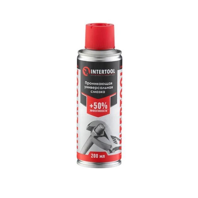 Смазка проникающая универсальная аэрозоль 200 мл INTERTOOL FS-4020, фото  | SNABZHENIE.com.ua