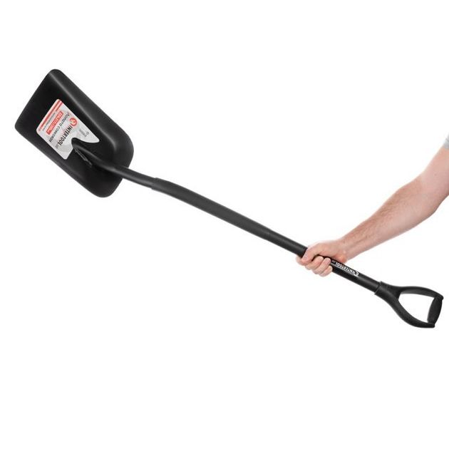 Совковая лопата INTERTOOL FT-2012, металл, 224x317x1200 мм, фото , изображение 2 | SNABZHENIE.com.ua