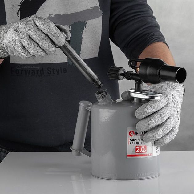 Лампа паяльная бензиновая 2.0 л INTERTOOL GB-0033, фото , изображение 6 | SNABZHENIE.com.ua Лампа паяльная бензиновая 2.0 л INTERTOOL GB-0033, фото , изображение 6 | SNABZHENIE.com.ua