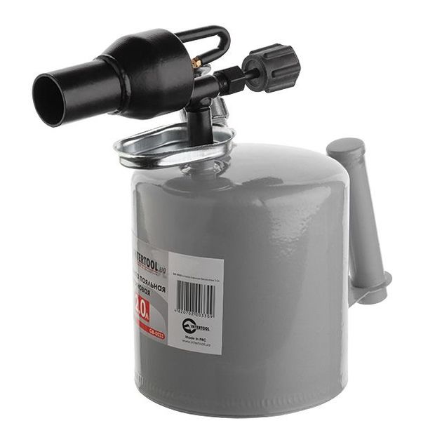 Лампа паяльна бензинова 2.0 л INTERTOOL GB-0033, фото  | SNABZHENIE.com.ua