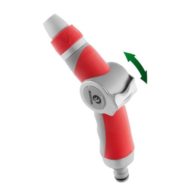Пистолет-распылитель для полива с регулировкой потока LUXURY INTERTOOL GE-0018, фото , изображение 5 | SNABZHENIE.com.ua Пистолет-распылитель для полива с регулировкой потока LUXURY INTERTOOL GE-0018, фото , изображение 5 | SNABZHENIE.com.ua