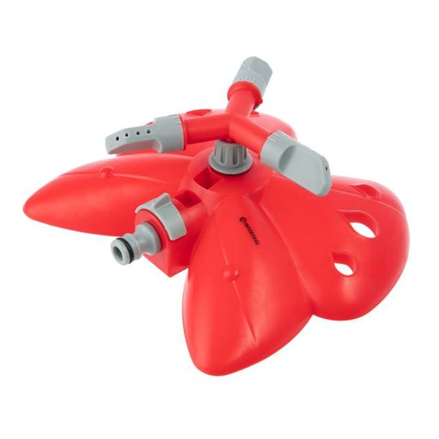 Дощуватель круговий з обертовою головкою на базі, PP, ABS INTERTOOL GE-0070, фото , зображення 5 | SNABZHENIE.com.ua Дощуватель круговий з обертовою головкою на базі, PP, ABS INTERTOOL GE-0070, фото , зображення 5 | SNABZHENIE.com.ua