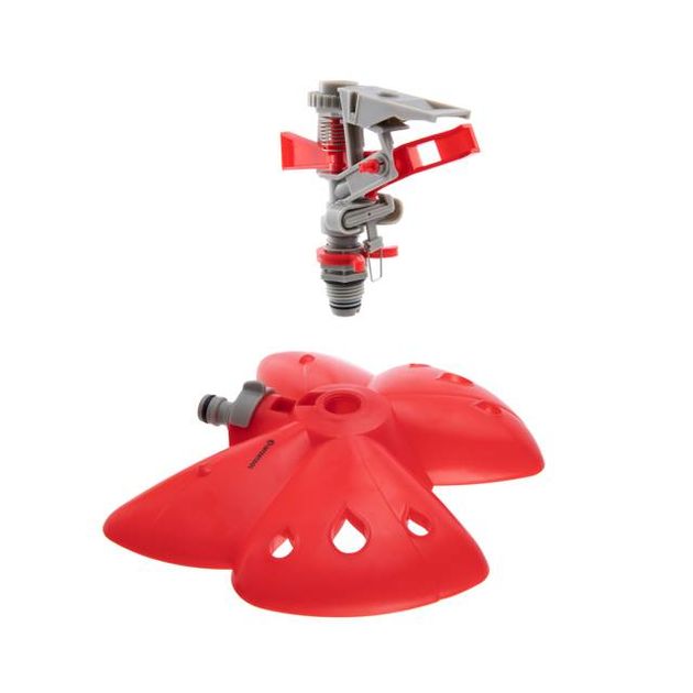 Дощуватель пульсуючий з повною/частковою зоною поливу на базі, круг/сектор поливу до 12 м, PP, ABS INTERTOOL GE-0071, фото , зображення 3 | SNABZHENIE.com.ua Дощуватель пульсуючий з повною/частковою зоною поливу на базі, круг/сектор поливу до 12 м, PP, ABS INTERTOOL GE-0071, фото , зображення 3 | SNABZHENIE.com.ua