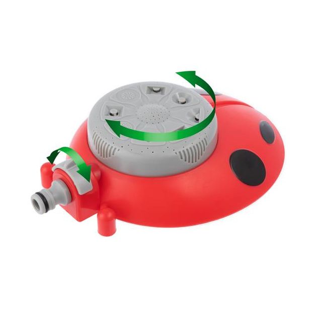 Дождеватель восьмипозиционный божья коровка INTERTOOL GE-0073, фото , изображение 4 | SNABZHENIE.com.ua Дождеватель восьмипозиционный божья коровка INTERTOOL GE-0073, фото , изображение 4 | SNABZHENIE.com.ua