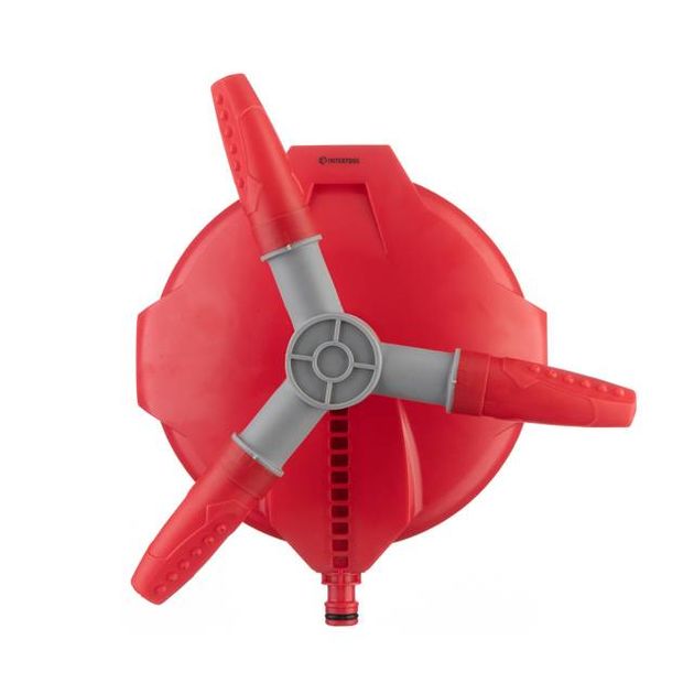 Дощуватель круговий з трьома розпилювачами з обертовою головкою на базі INTERTOOL GE-0075, фото , зображення 2 | SNABZHENIE.com.ua Дощуватель круговий з трьома розпилювачами з обертовою головкою на базі INTERTOOL GE-0075, фото , зображення 2 | SNABZHENIE.com.ua