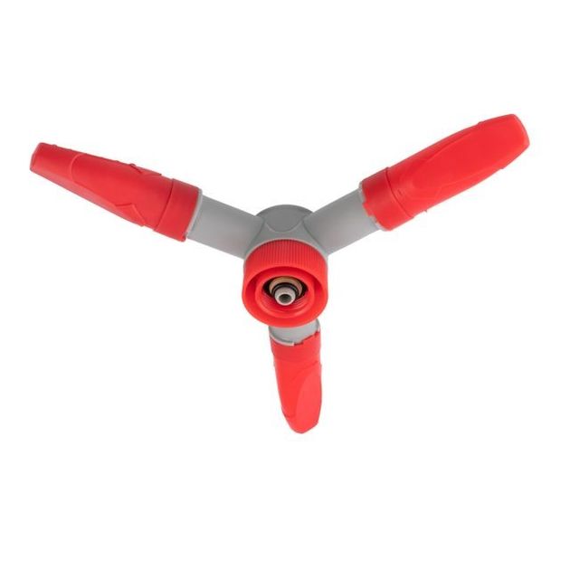 Дощуватель круговий з трьома розпилювачами з обертовою головкою на базі INTERTOOL GE-0075, фото , зображення 8 | SNABZHENIE.com.ua Дощуватель круговий з трьома розпилювачами з обертовою головкою на базі INTERTOOL GE-0075, фото , зображення 8 | SNABZHENIE.com.ua