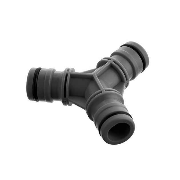 Тройник для конектора 3/4" INTERTOOL GE-1004, фото , зображення 2 | SNABZHENIE.com.ua Тройник для конектора 3/4" INTERTOOL GE-1004, фото , зображення 2 | SNABZHENIE.com.ua