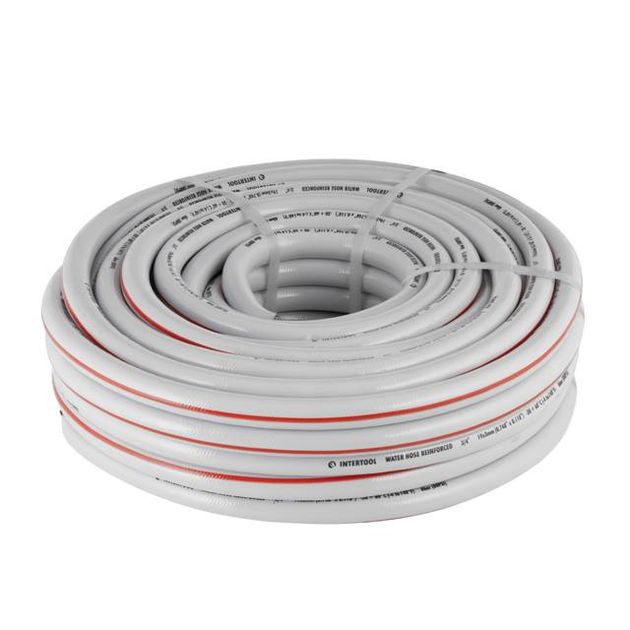 Шланг для полива 5-ти слойный 3/4", 30 м, армированный PVC INTERTOOL GE-4143, фото  | SNABZHENIE.com.ua