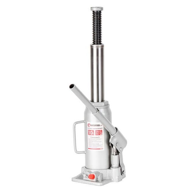 Домкрат столбиковый одноштоковый 10 т INTERTOOL GT0025, фото , изображение 2 | SNABZHENIE.com.ua Домкрат столбиковый одноштоковый 10 т INTERTOOL GT0025, фото , изображение 2 | SNABZHENIE.com.ua