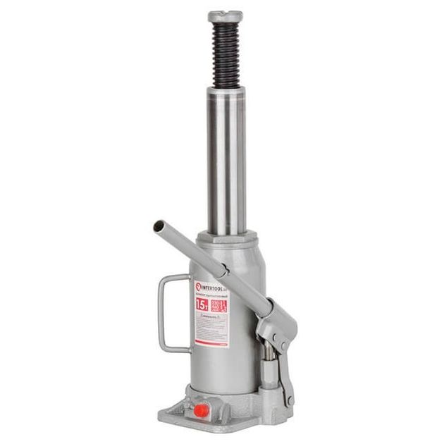 Домкрат столбик одноштоковый 15 т INTERTOOL GT0027, фото , изображение 3 | SNABZHENIE.com.ua Домкрат столбик одноштоковый 15 т INTERTOOL GT0027, фото , изображение 3 | SNABZHENIE.com.ua
