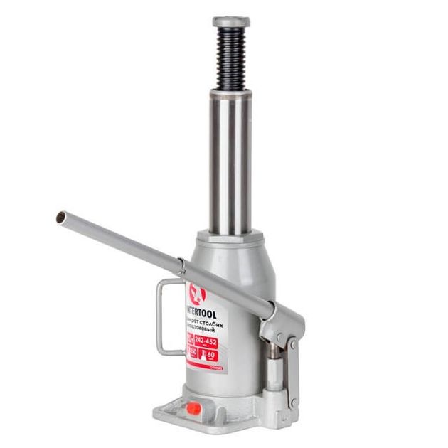 Домкрат столбиковый одноштоковый 20 т INTERTOOL GT0028, фото , изображение 2 | SNABZHENIE.com.ua Домкрат столбиковый одноштоковый 20 т INTERTOOL GT0028, фото , изображение 2 | SNABZHENIE.com.ua
