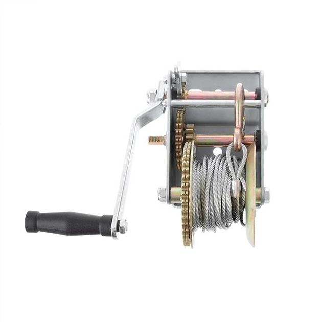 Лебедка рычажная INTERTOOL GT1455, стальной трос, 900 кг, фото , изображение 3 | SNABZHENIE.com.ua Лебедка рычажная INTERTOOL GT1455, стальной трос, 900 кг, фото , изображение 3 | SNABZHENIE.com.ua