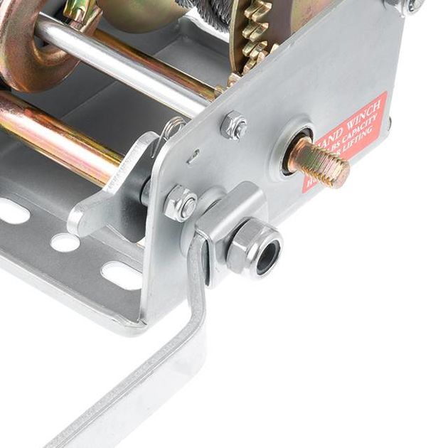 Лебедка рычажная INTERTOOL GT1455, стальной трос, 900 кг, фото , изображение 6 | SNABZHENIE.com.ua Лебедка рычажная INTERTOOL GT1455, стальной трос, 900 кг, фото , изображение 6 | SNABZHENIE.com.ua