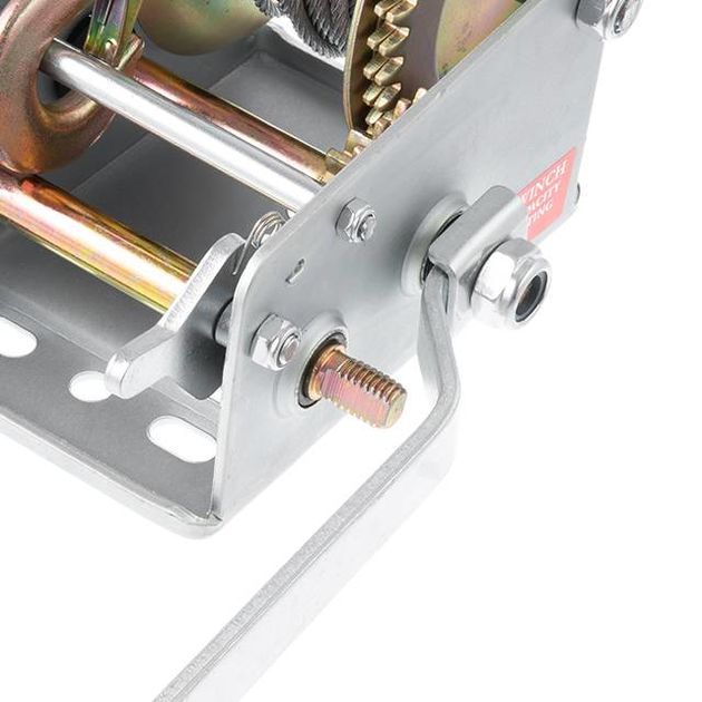 Лебедка рычажная INTERTOOL GT1455, стальной трос, 900 кг, фото , изображение 7 | SNABZHENIE.com.ua Лебедка рычажная INTERTOOL GT1455, стальной трос, 900 кг, фото , изображение 7 | SNABZHENIE.com.ua