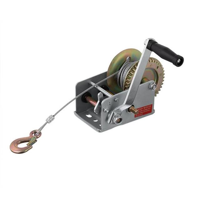 Лебедка рычажная INTERTOOL GT1455, стальной трос, 900 кг, фото  | SNABZHENIE.com.ua