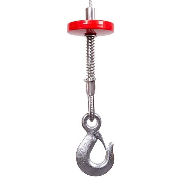 Электрическая лебедка INTERTOOL GT1483, 1600Вт, 500кг, трос 5.6мм*12м, фото , изображение 7 | SNABZHENIE.com.ua