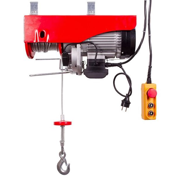Электрическая лебедка INTERTOOL GT1483, 1600Вт, 500кг, трос 5.6мм*12м, фото  | SNABZHENIE.com.ua