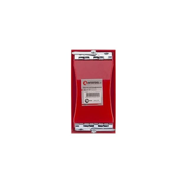 Брусок для шлифования 85x165 мм с металлическим зажимом INTERTOOL, фото , изображение 4 | SNABZHENIE.com.ua Брусок для шлифования 85x165 мм с металлическим зажимом INTERTOOL, фото , изображение 4 | SNABZHENIE.com.ua