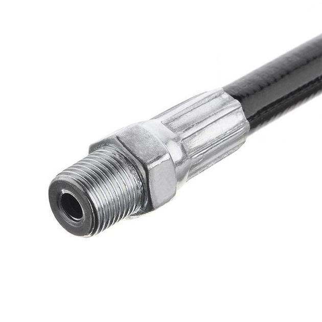 Гибкий шланг для смазочного шприца 8x300 мм INTERTOOL HT-0064, фото , изображение 5 | SNABZHENIE.com.ua Гибкий шланг для смазочного шприца 8x300 мм INTERTOOL HT-0064, фото , изображение 5 | SNABZHENIE.com.ua