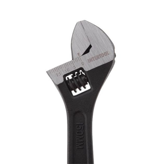 Ключ разводной 150 мм INTERTOOL HT-0191, фото , зображення 4 | SNABZHENIE.com.ua Ключ разводной 150 мм INTERTOOL HT-0191, фото , зображення 4 | SNABZHENIE.com.ua