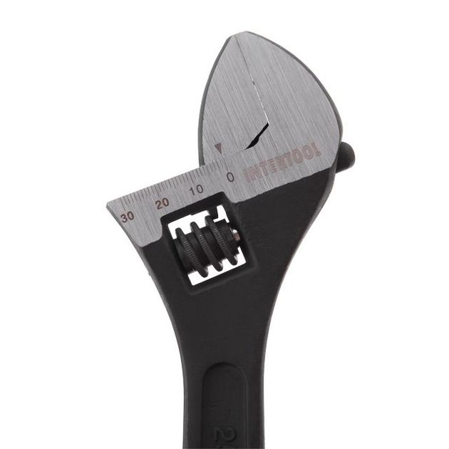 Ключ разводной 250 мм INTERTOOL HT-0193, фото , зображення 4 | SNABZHENIE.com.ua
