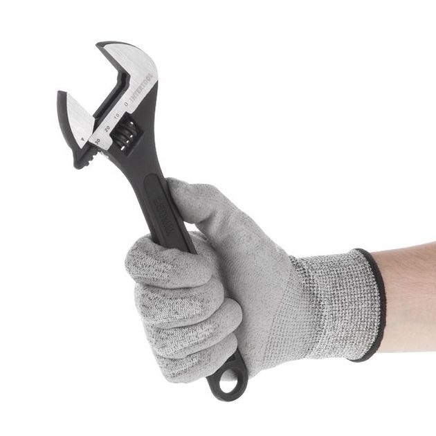 Ключ разводной 250 мм INTERTOOL HT-0193, фото , зображення 5 | SNABZHENIE.com.ua