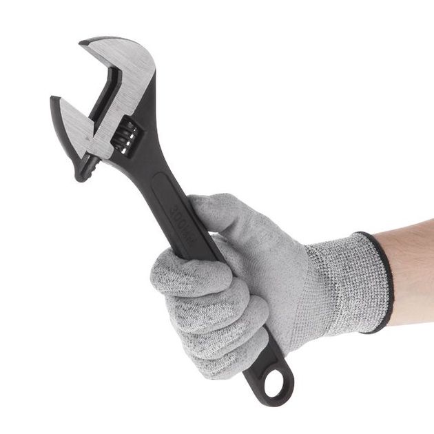 Ключ разводной 300 мм INTERTOOL HT-0194, фото , зображення 5 | SNABZHENIE.com.ua