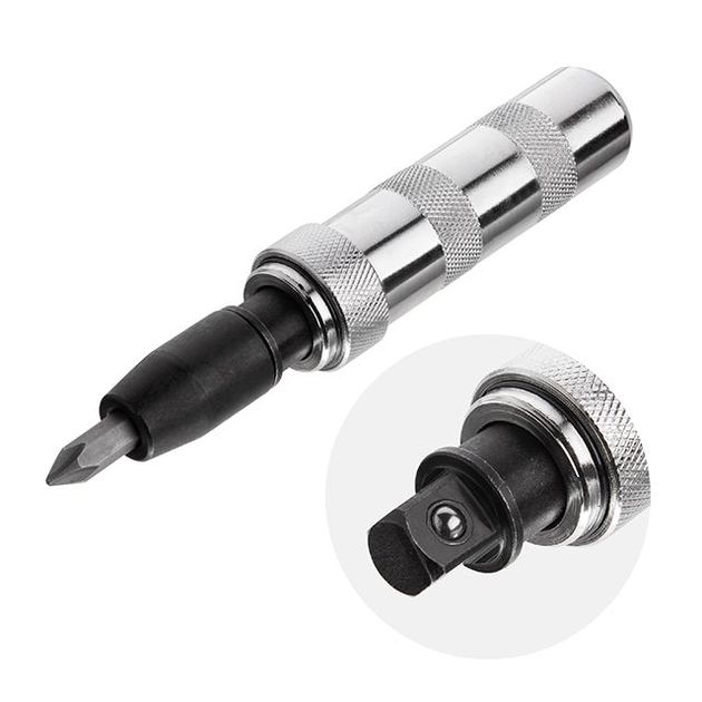 Отвертка ударная с насадками 6 ед. INTERTOOL HT-0430, фото , изображение 3 | SNABZHENIE.com.ua Отвертка ударная с насадками 6 ед. INTERTOOL HT-0430, фото , изображение 3 | SNABZHENIE.com.ua