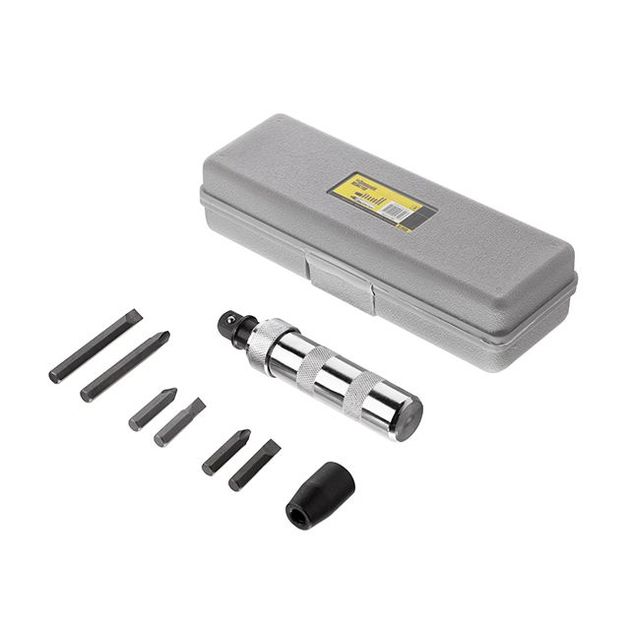 Отвертка ударная с насадками 6 ед. INTERTOOL HT-0430, фото , изображение 5 | SNABZHENIE.com.ua Отвертка ударная с насадками 6 ед. INTERTOOL HT-0430, фото , изображение 5 | SNABZHENIE.com.ua