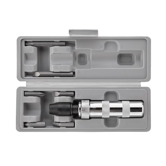 Отвертка ударная с насадками 6 ед. INTERTOOL HT-0430, фото , изображение 6 | SNABZHENIE.com.ua Отвертка ударная с насадками 6 ед. INTERTOOL HT-0430, фото , изображение 6 | SNABZHENIE.com.ua