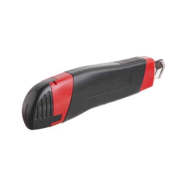 Нож сегментный 18мм, металлическая направляющая, рукоятка INTERTOOL HT-0503, фото , изображение 3 | SNABZHENIE.com.ua Нож сегментный 18мм, металлическая направляющая, рукоятка INTERTOOL HT-0503, фото , изображение 3 | SNABZHENIE.com.ua