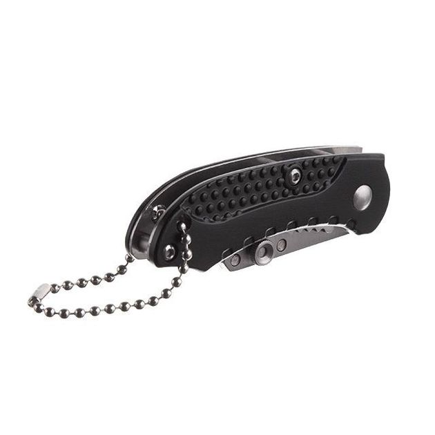 Ніж трапецієвидний 9мм міні, складний, SK5, алюмінієва рукоятка INTERTOOL HT-0532, фото , зображення 3 | SNABZHENIE.com.ua