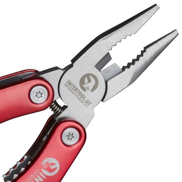 Мультиинструмент 12 в 1 160 мм с чехлом INTERTOOL HT-0541, фото , изображение 6 | SNABZHENIE.com.ua Мультиинструмент 12 в 1 160 мм с чехлом INTERTOOL HT-0541, фото , изображение 6 | SNABZHENIE.com.ua