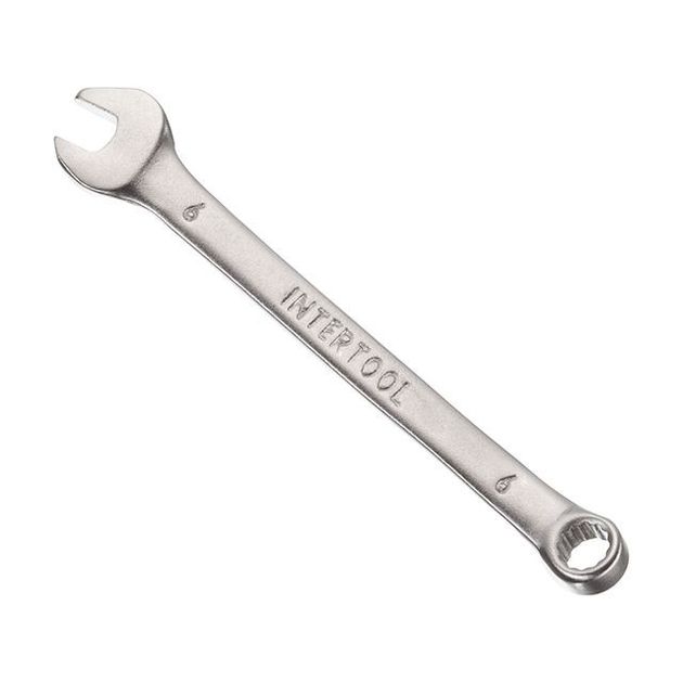 Ключ комбинированный 6 мм Cr-V INTERTOOL HT-1206, фото  | SNABZHENIE.com.ua