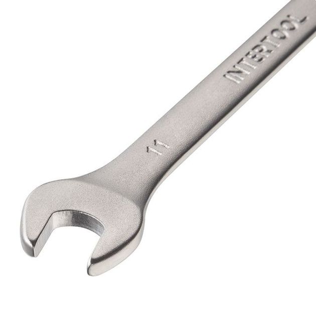 Ключ комбінований 11 мм Cr-V INTERTOOL HT-1211, фото , зображення 2 | SNABZHENIE.com.ua