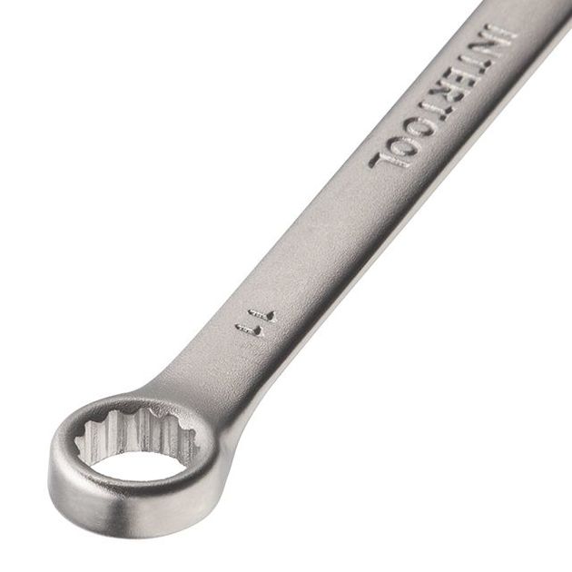 Ключ комбінований 11 мм Cr-V INTERTOOL HT-1211, фото , зображення 3 | SNABZHENIE.com.ua
