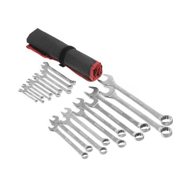 Набір комбінованих ключів 20 шт., 6-32 мм Cr-V INTERTOOL HT-1253, фото , зображення 2 | SNABZHENIE.com.ua Набір комбінованих ключів 20 шт., 6-32 мм Cr-V INTERTOOL HT-1253, фото , зображення 2 | SNABZHENIE.com.ua