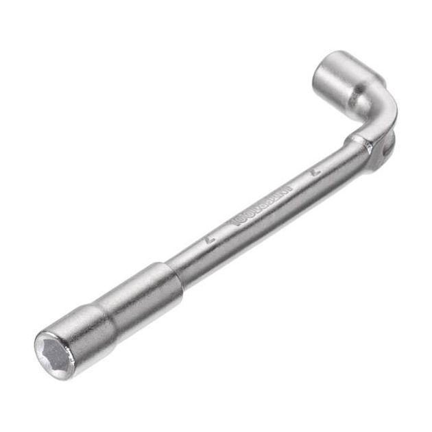 Ключ торцевий з отвором L-образний 7 мм INTERTOOL HT-1607, фото , зображення 3 | SNABZHENIE.com.ua Ключ торцевий з отвором L-образний 7 мм INTERTOOL HT-1607, фото , зображення 3 | SNABZHENIE.com.ua
