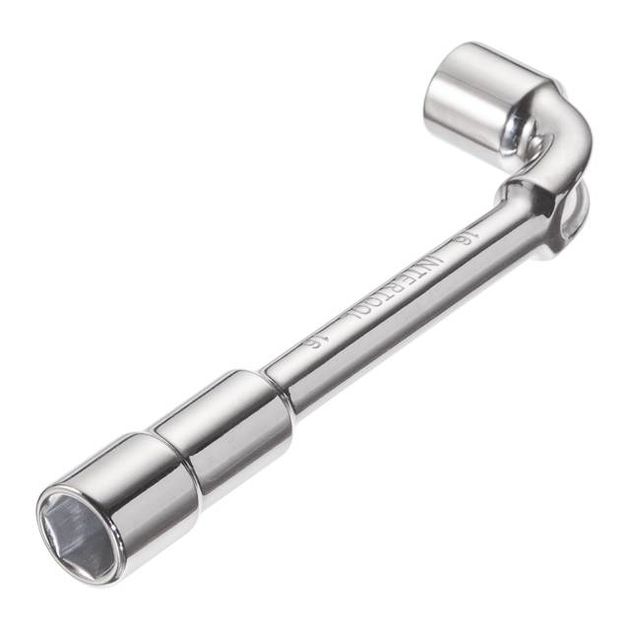 Ключ торцевий з отвором L-образний 16 мм INTERTOOL HT-1616, фото , зображення 3 | SNABZHENIE.com.ua