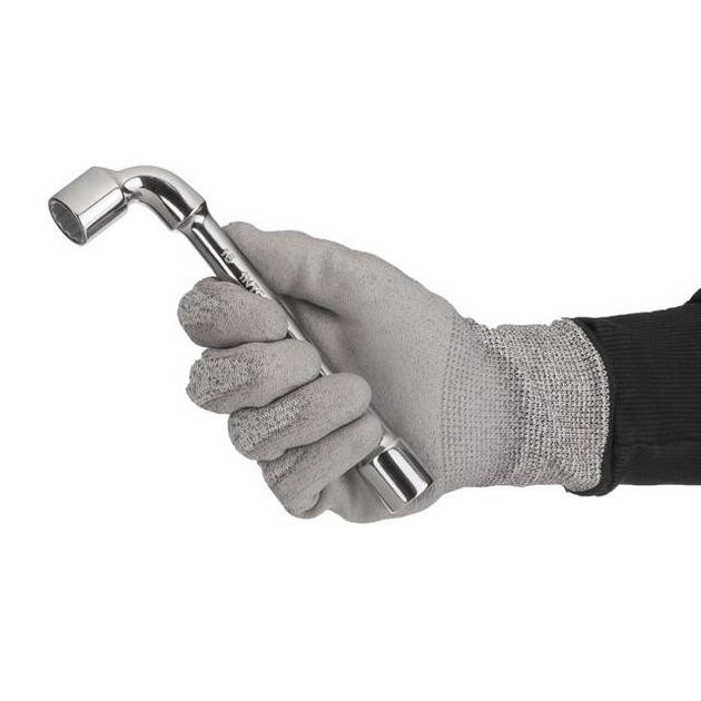 Ключ торцевий з отвором L-образний 16 мм INTERTOOL HT-1616, фото , зображення 4 | SNABZHENIE.com.ua