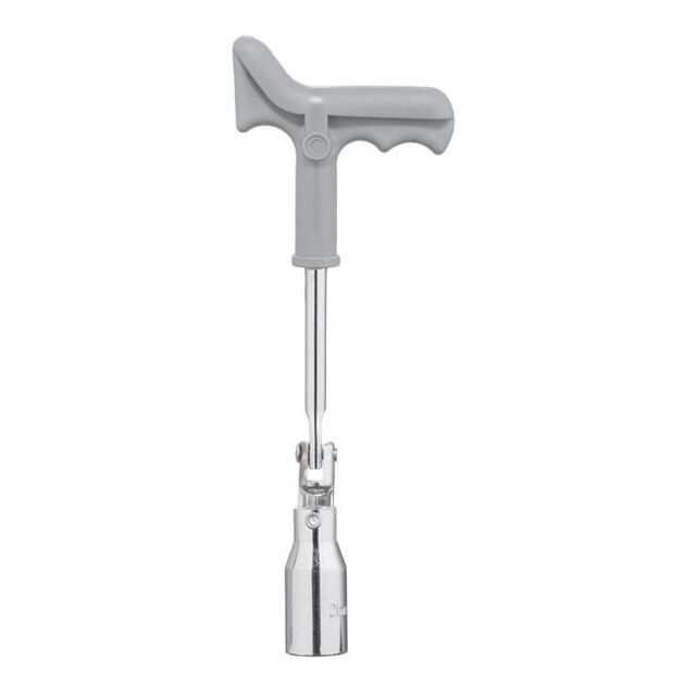 Свечной ключ Т-образный с шарниром 21х250 мм INTERTOOL HT-1722, фото , изображение 3 | SNABZHENIE.com.ua Свечной ключ Т-образный с шарниром 21х250 мм INTERTOOL HT-1722, фото , изображение 3 | SNABZHENIE.com.ua