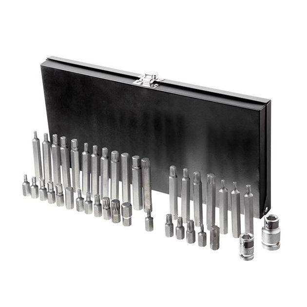 Набор звезд и шестигранников 40 ед. INTERTOOL HT-1848, фото , зображення 4 | SNABZHENIE.com.ua Набор звезд и шестигранников 40 ед. INTERTOOL HT-1848, фото , зображення 4 | SNABZHENIE.com.ua