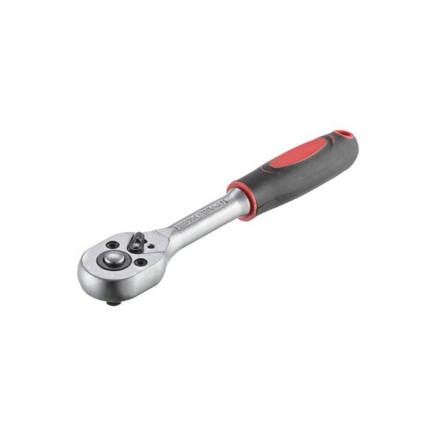 Рукоятка с храповым механизмом 1/4'', 24 зуба, Cr-v INTERTOOL HT-2104, фото  | SNABZHENIE.com.ua